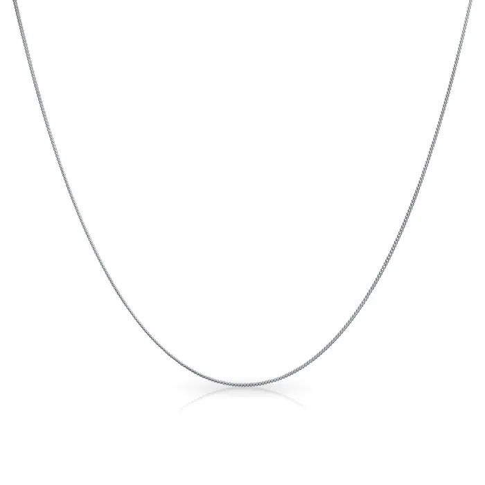3MM Sterling Silver Miami Cuban Curb Chain Necklace for Men Made in Italy BlingJewelry Wholesale Necklaces