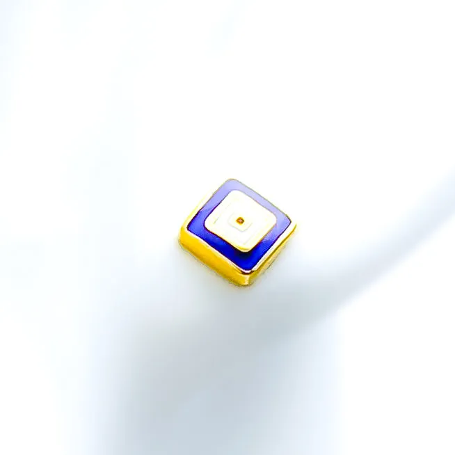 Andaaz Jewelers Earrings High Finish Square 21k Gold Earrings