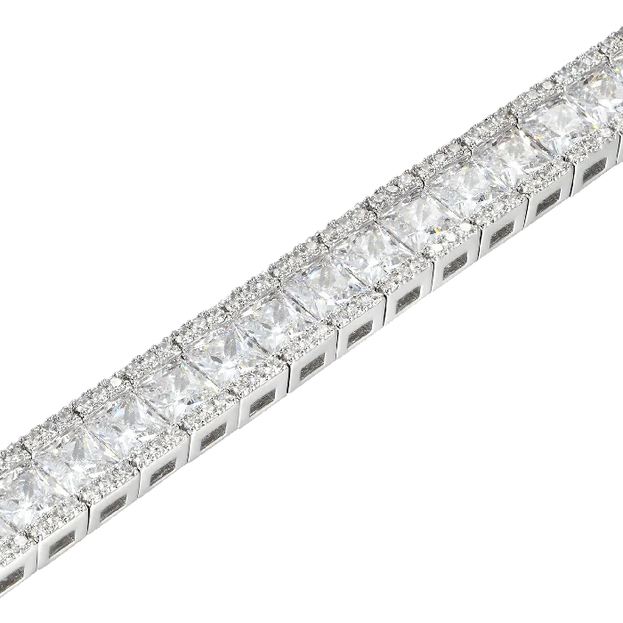 aporro 8mm Mosaic Tennis Bracelet Bracelets