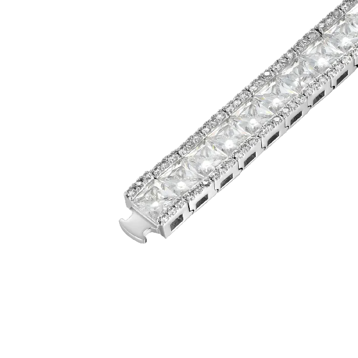 aporro 8mm Mosaic Tennis Bracelet Bracelets