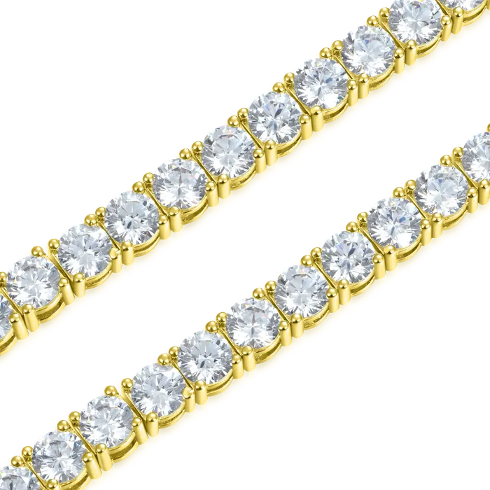 aporro Bracelets Iced Tennis Bracelet 5mm