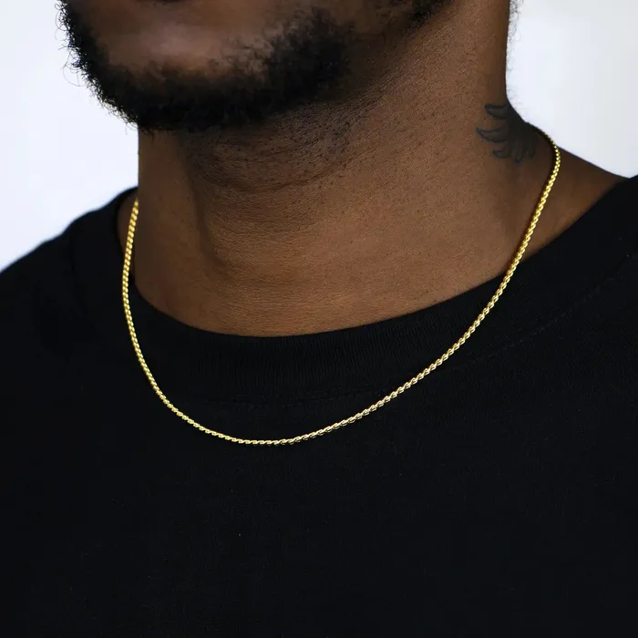 aporro PreStyled Sets 2mm Franco Chain Yellow Gold aporro PreStyled Sets 2mm Franco Chain Yellow Gold