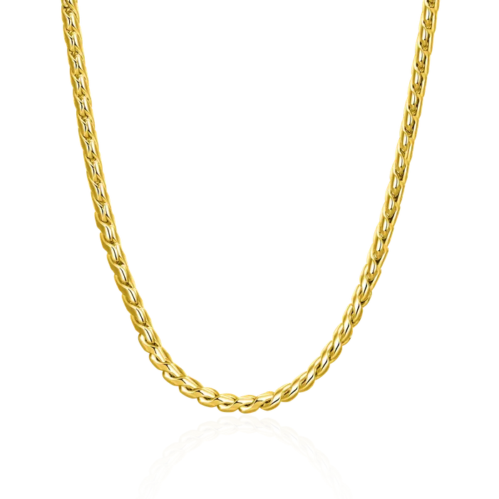 aporro PreStyled Sets 35mm Franco Chain Yellow Gold