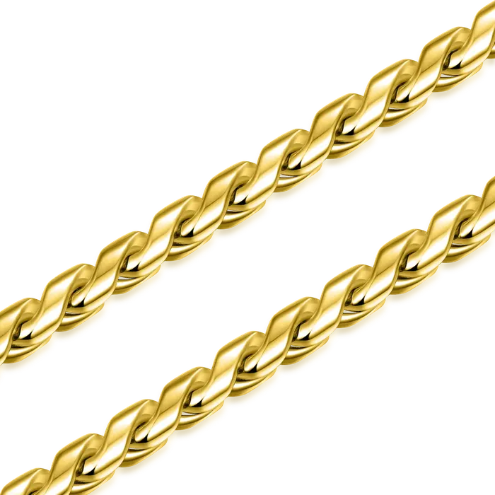 aporro PreStyled Sets 35mm Franco Chain Yellow Gold aporro PreStyled Sets 35mm Franco Chain Yellow Gold