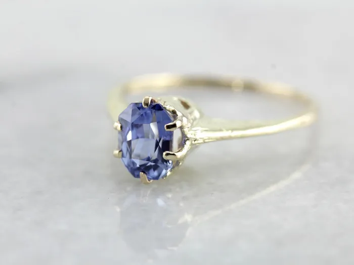 Art Nouveau Sapphire Solitaire Engagement Ring Market Square Jewelers Rings Art Nouveau Sapphire Solitaire Engagement Ring Market Square Jewelers Rings