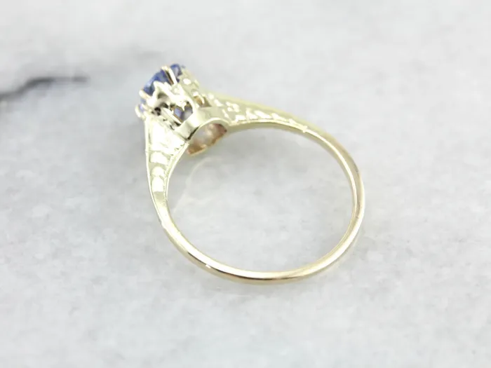 Art Nouveau Sapphire Solitaire Engagement Ring Market Square Jewelers Rings Art Nouveau Sapphire Solitaire Engagement Ring Market Square Jewelers Rings