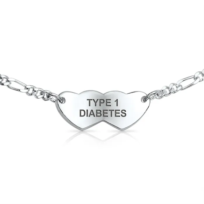 BlingJewelry Wholesale Bracelets Personalize Medical Alert ID Thin Box Link Bracelet Oval Shape Tag