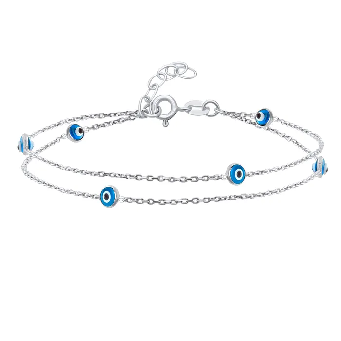 BlingJewelry Wholesale Bracelets Protection Amulet Evil Eye Anklet Ankle Bracelet Aqua Blue Sterling Silver BlingJewelry Wholesale Bracelets Protection Amulet Evil Eye Anklet Ankle Bracelet Aqua Blue Sterling Silver