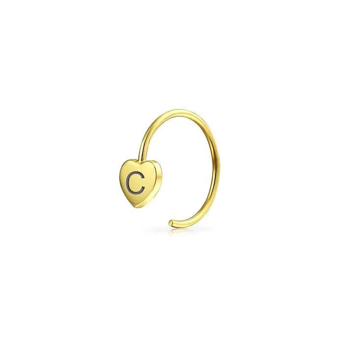 BlingJewelry Wholesale Earrings Tiny Minimalist d Initials 14K Gold Cartilage Ear Stud Helix Threader Earring BlingJewelry Wholesale Earrings Tiny Minimalist d Initials 14K Gold Cartilage Ear Stud Helix Threader Earring