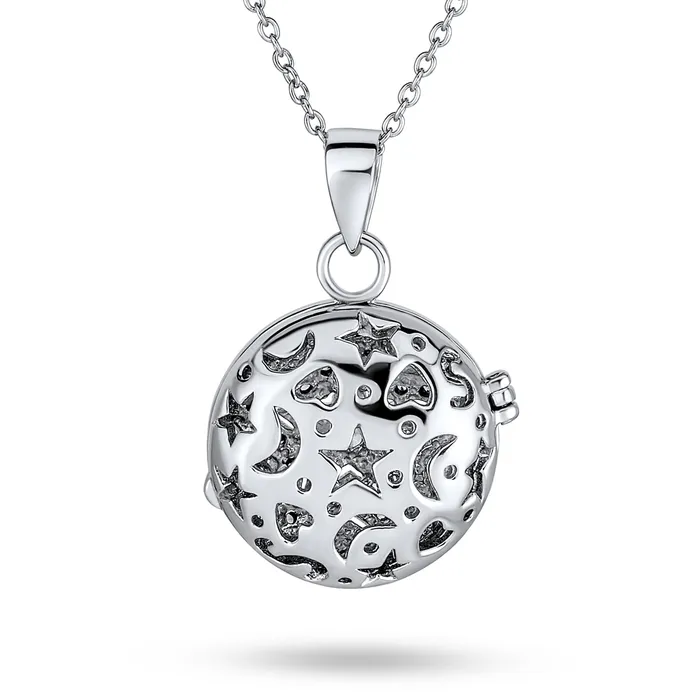 BlingJewelry Wholesale Vintage Filigree Star Aromatherapy Locket Necklace Sterling Silver Teens Necklaces BlingJewelry Wholesale Vintage Filigree Star Aromatherapy Locket Necklace Sterling Silver Teens Necklaces