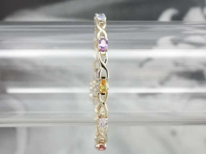 Bracelets Market Square Jewelers Sapphire Multi Color Gemstone Bracelet Bracelets Market Square Jewelers Sapphire Multi Color Gemstone Bracelet