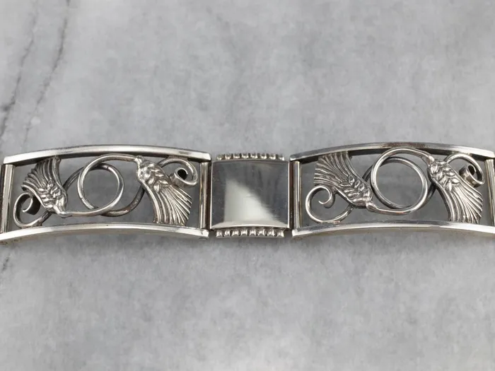Bracelets Market Square Jewelers WE Richards Egyptian Lotus Blossom Link Bracelet Bracelets Market Square Jewelers WE Richards Egyptian Lotus Blossom Link Bracelet