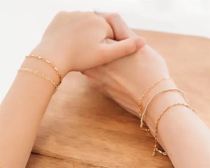 Bracelets TCB Mommy Me Willow Bracelet 14K Gold Filled
