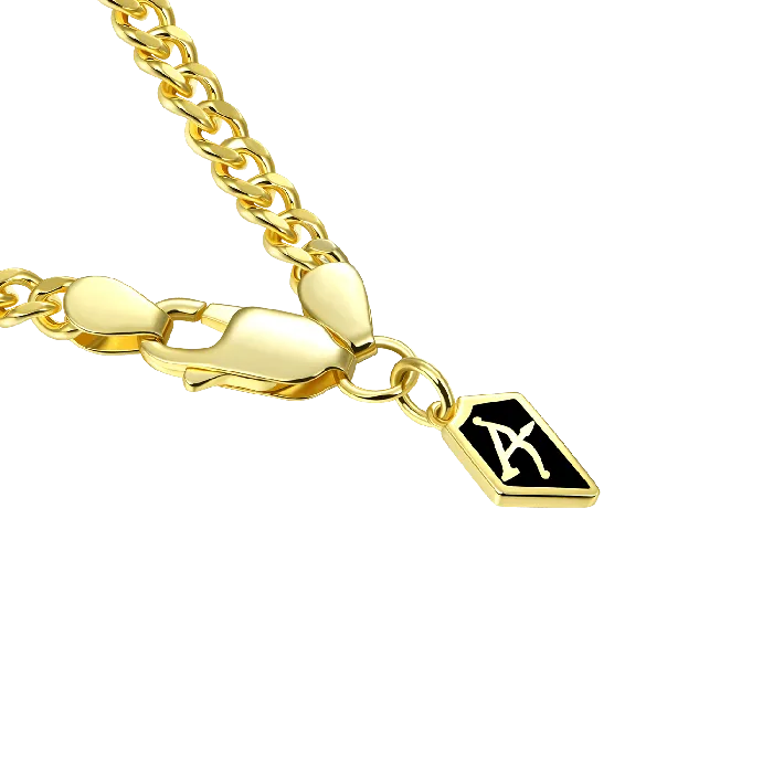 Bracelets Yellow Gold Miami Micro Cuban Curb Bracelet 5mm aporro