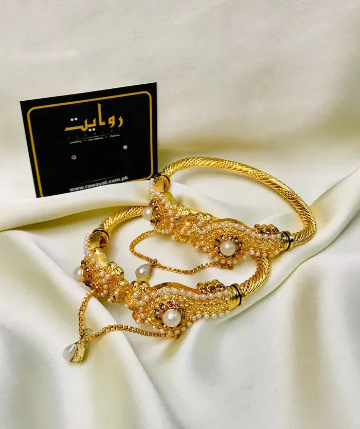 Braided Kara82 Pearl Karay Earrings