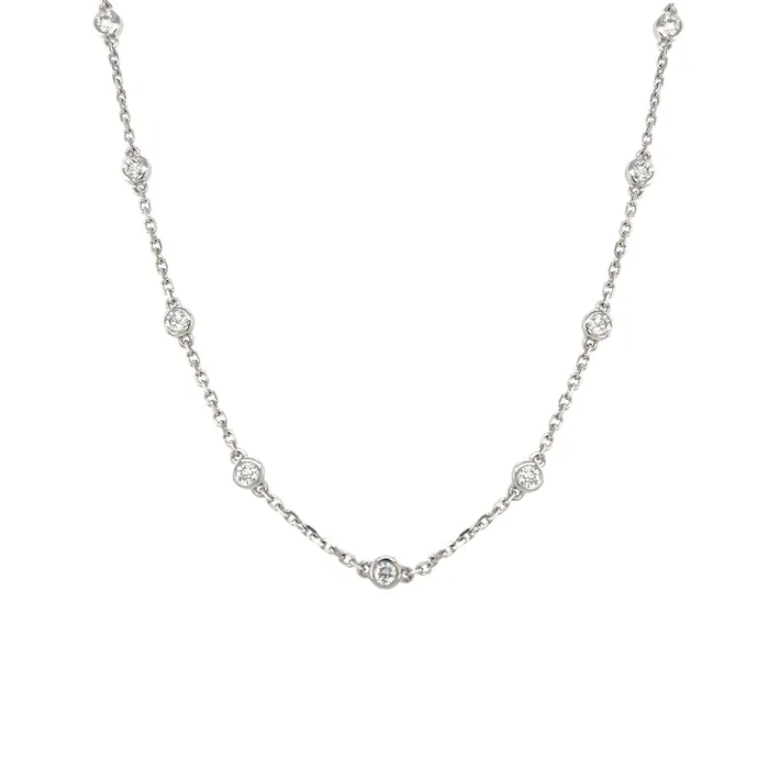 CH Collection Necklaces Diamond Station Necklace