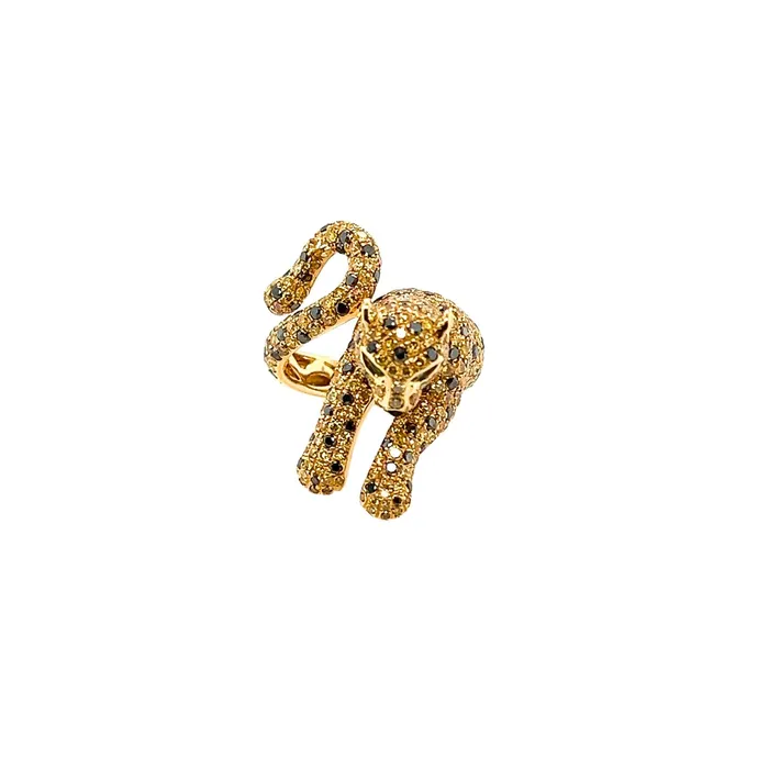 CH Collection Rings Diamond Panther Ring