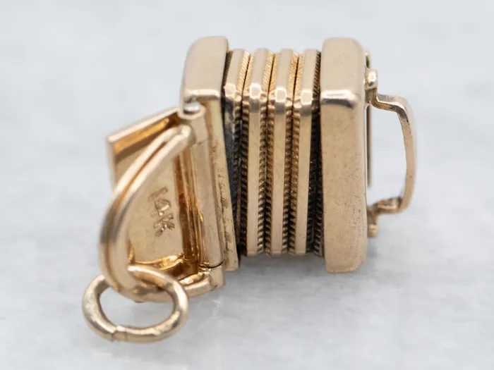 Charm Necklaces Market Square Jewelers Vintage Gold Flexible Accordion Charm Charm Necklaces Market Square Jewelers Vintage Gold Flexible Accordion Charm