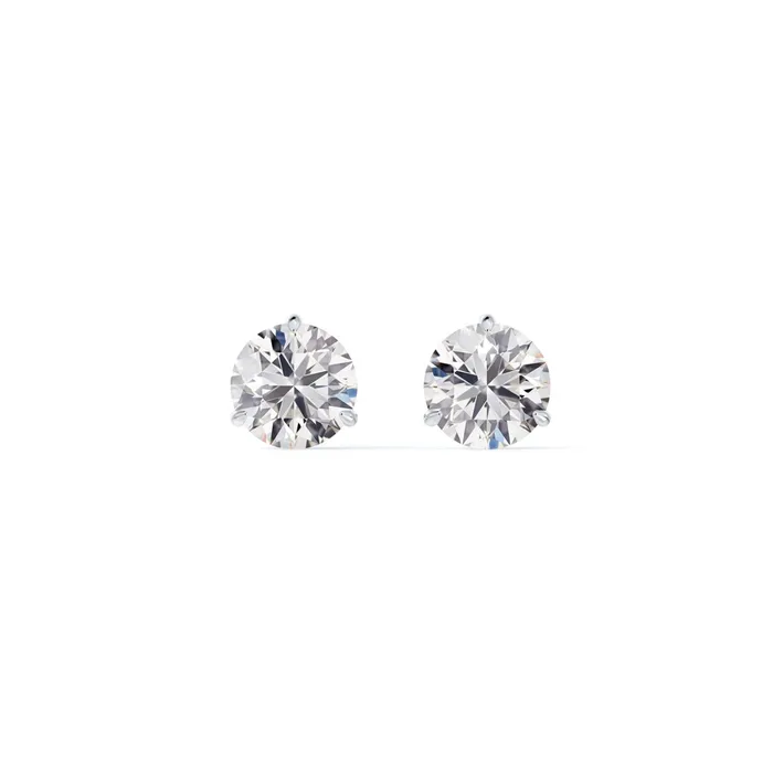 De Beers Forevermark Classic Three Prong Diamond Stud Earrings De Beers Forevermark Earrings De Beers Forevermark Classic Three Prong Diamond Stud Earrings De Beers Forevermark Earrings