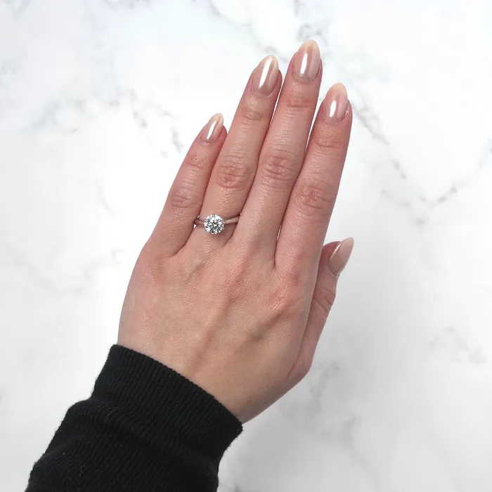 De Beers Forevermark Rings Roundcut Engagement Ring
