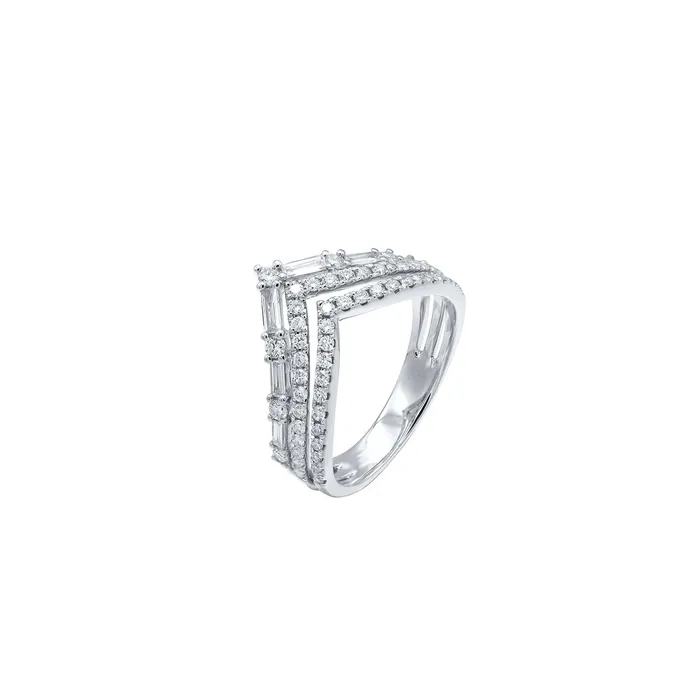 Diamond V Ring CH Collection Rings