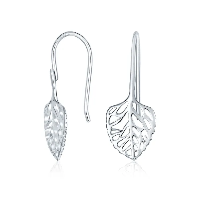 Earrings BlingJewelry Wholesale Delicate Filigree Leaf Dangle Earrings in Sterling Silver NatureInspired Jewelry Earrings BlingJewelry Wholesale Delicate Filigree Leaf Dangle Earrings in Sterling Silver NatureInspired Jewelry