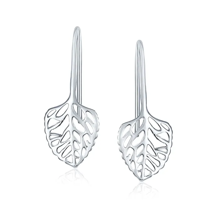 Earrings BlingJewelry Wholesale Delicate Filigree Leaf Dangle Earrings in Sterling Silver NatureInspired Jewelry Earrings BlingJewelry Wholesale Delicate Filigree Leaf Dangle Earrings in Sterling Silver NatureInspired Jewelry