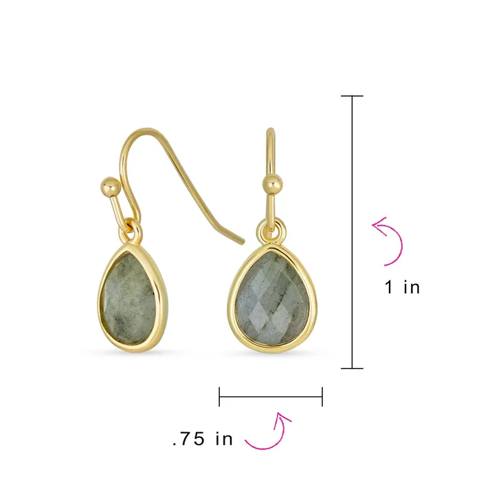 Earrings BlingJewelry Wholesale Gemstone Jewelry Set Teardrop Drop Earring Fish Hook Gold Plated Earrings BlingJewelry Wholesale Gemstone Jewelry Set Teardrop Drop Earring Fish Hook Gold Plated