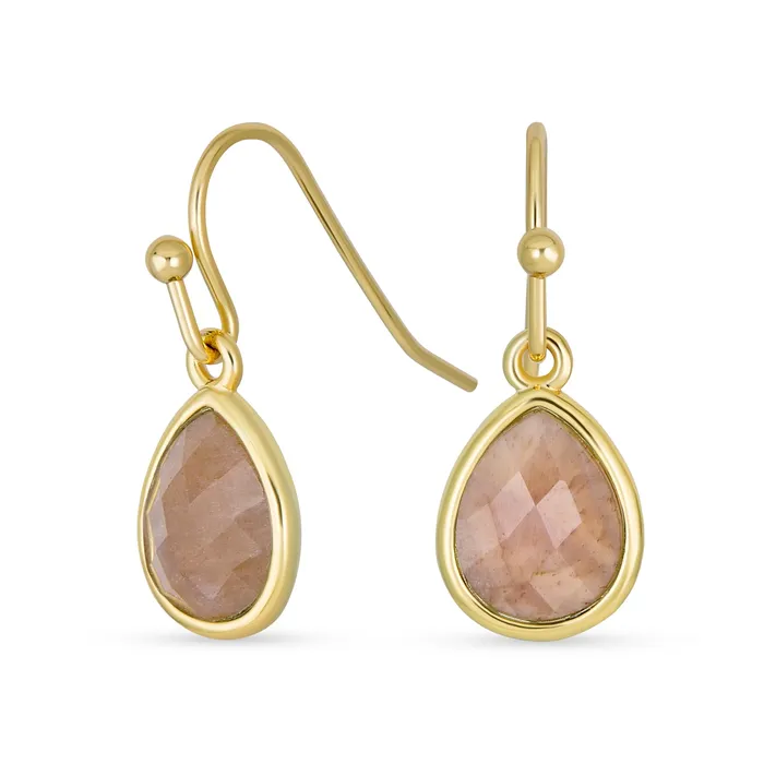 Earrings BlingJewelry Wholesale Gemstone Jewelry Set Teardrop Drop Earring Fish Hook Gold Plated Earrings BlingJewelry Wholesale Gemstone Jewelry Set Teardrop Drop Earring Fish Hook Gold Plated