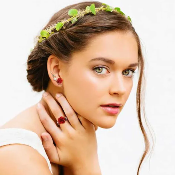 Earrings BlingJewelry Wholesale Trendy 3D Rose Flower Ear Cuff Cartilage with Pearl Sterling Silver Earrings Earrings BlingJewelry Wholesale Trendy 3D Rose Flower Ear Cuff Cartilage with Pearl Sterling Silver Earrings