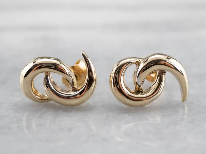 Earrings Market Square Jewelers Modern Yellow Gold Stud Earrings Earrings Market Square Jewelers Modern Yellow Gold Stud Earrings