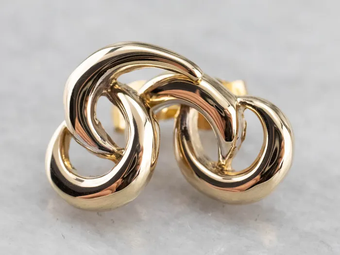 Earrings Market Square Jewelers Modern Yellow Gold Stud Earrings Earrings Market Square Jewelers Modern Yellow Gold Stud Earrings