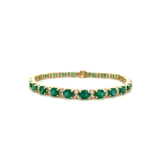 Emerald Diamond Bracelet CH Collection Bracelets