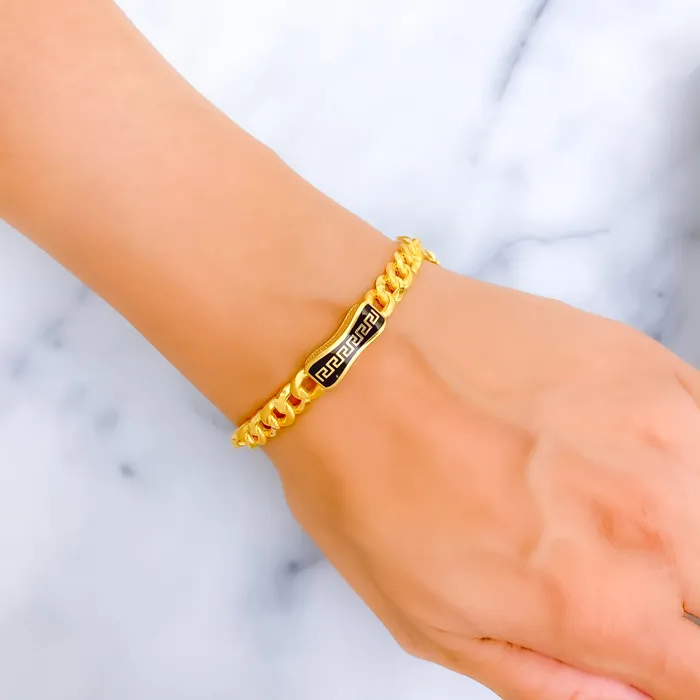 Everlasting Flawless 21K Gold Flexi Bangle Bracelet Andaaz Jewelers Bracelets
