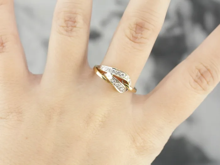 Free Form Abstract Ladies Diamond and Gold Ring Market Square Jewelers Rings Free Form Abstract Ladies Diamond and Gold Ring Market Square Jewelers Rings