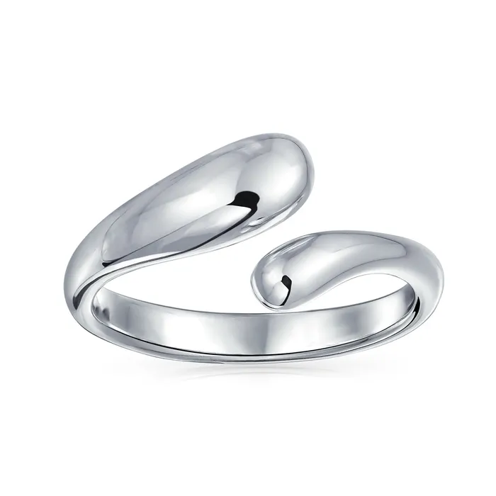 Geometric Teardrop Silver Ring Band Sterling Polished BlingJewelry Wholesale Rings Geometric Teardrop Silver Ring Band Sterling Polished BlingJewelry Wholesale Rings