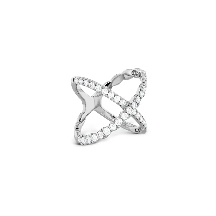 Hearts On Fire Lorelei Diamond Cris Cross Ring Hearts on Fire Rings