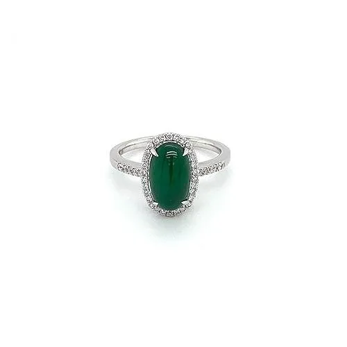 Jade Diamond Ring CH Collection Rings