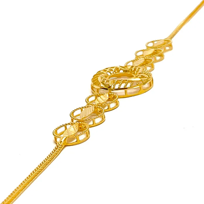 Majestic Glowing 21k Gold Bracelet Andaaz Jewelers Bracelets