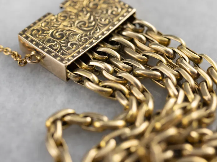 Market Square Jewelers Antique Multi Strand Chain Bracelet Bracelets Market Square Jewelers Antique Multi Strand Chain Bracelet Bracelets