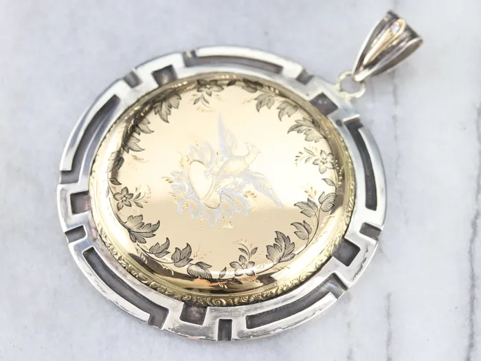 Market Square Jewelers Necklaces Gold and Silver Diamond Eagle Pendant Market Square Jewelers Necklaces Gold and Silver Diamond Eagle Pendant