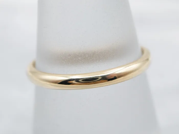 Market Square Jewelers Rings 14K Yellow Gold Classic Band Market Square Jewelers Rings 14K Yellow Gold Classic Band