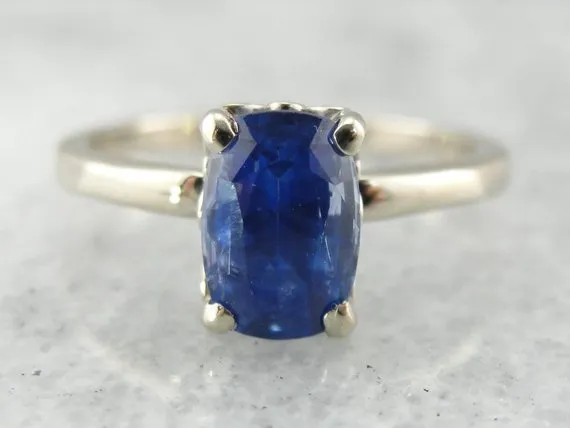 Market Square Jewelers Rings Cornflower Blue Sapphire Solitaire Engagement Ring Market Square Jewelers Rings Cornflower Blue Sapphire Solitaire Engagement Ring