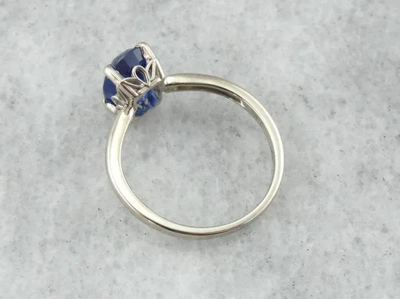 Market Square Jewelers Rings Cornflower Blue Sapphire Solitaire Engagement Ring Market Square Jewelers Rings Cornflower Blue Sapphire Solitaire Engagement Ring