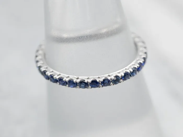 Market Square Jewelers Rings Luxurious White Gold Sapphire Eternity Wedding Band Market Square Jewelers Rings Luxurious White Gold Sapphire Eternity Wedding Band