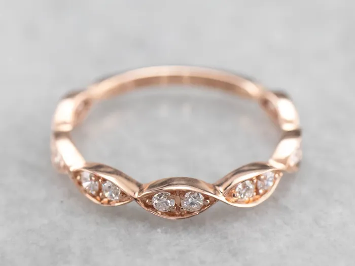 Market Square Jewelers Rings Rose Gold Diamond Wedding Band Market Square Jewelers Rings Rose Gold Diamond Wedding Band
