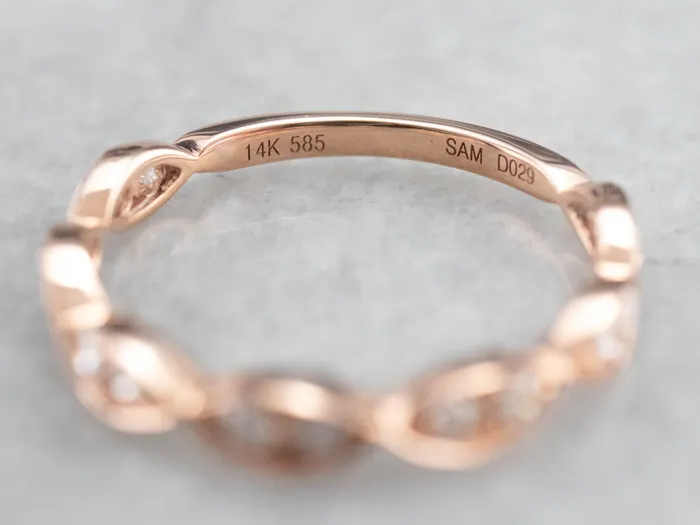 Market Square Jewelers Rings Rose Gold Diamond Wedding Band Market Square Jewelers Rings Rose Gold Diamond Wedding Band