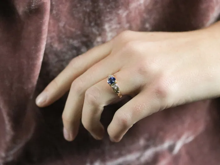 Market Square Jewelers Rings Sapphire and Diamond Anniversary Ring Market Square Jewelers Rings Sapphire and Diamond Anniversary Ring