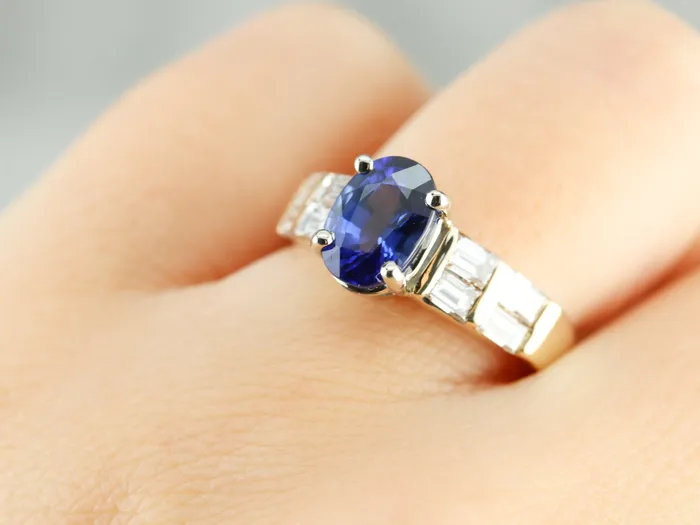 Market Square Jewelers Rings Sapphire and Diamond Anniversary Ring Market Square Jewelers Rings Sapphire and Diamond Anniversary Ring