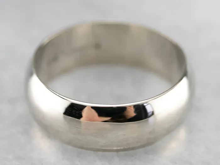Market Square Jewelers Rings Sleek White Gold Band Market Square Jewelers Rings Sleek White Gold Band